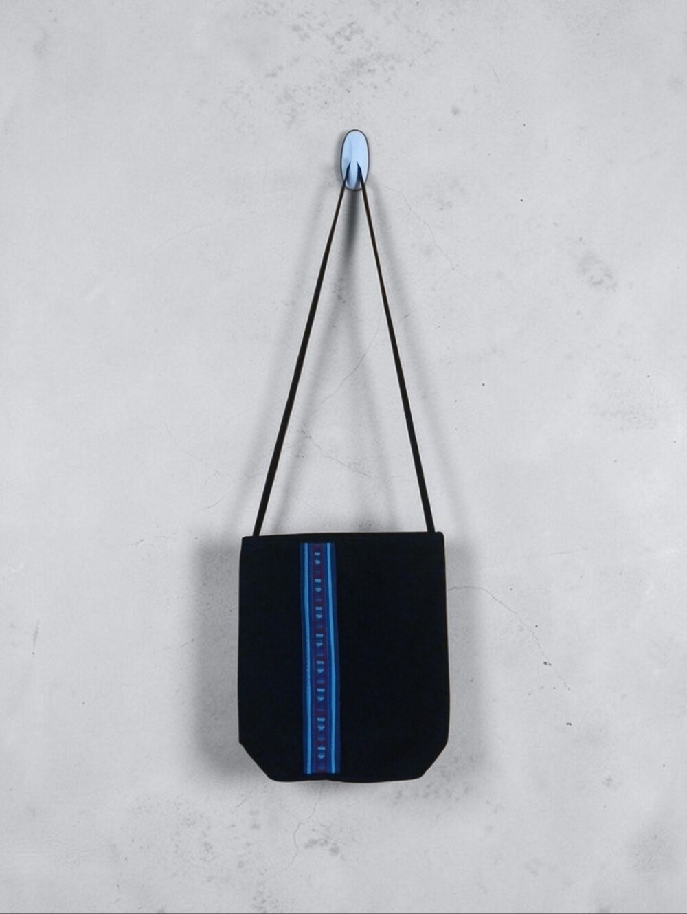 Vintage Faux Vevet Cross-body Bag